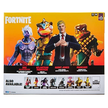FORTNITE Solo Figures 4-inch Detailed Collectible Set