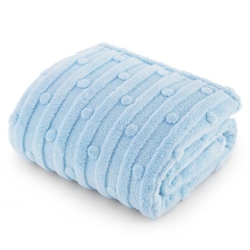 Bedsure Dog Blanket for Small Dogs Washable - Soft Fluffy Puppy Blanket with Premium 300GSM Coral Fl...