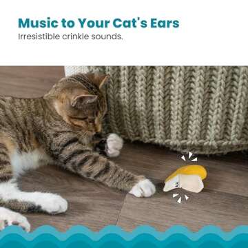 Petstages Dental Banana Cat Chew Toy for Dental Care