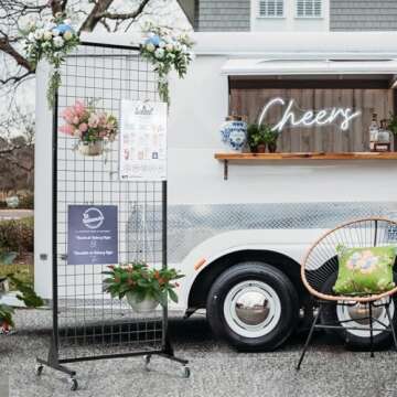 3 Layer Grid Panels for Display, Movable Gridwall Panels Tower with 10 Display Hooks, Sturdy Wire Gr...