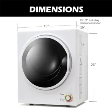 Portable 110V 850W Laundry Dryer for Apartments