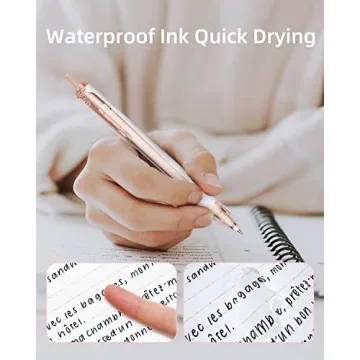 Nicpro 13-Pack Pastel Gel Ink Pen Set with Case