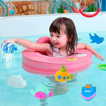INNOCHEER Baby Bath Toys – 13 Pcs Safe & Fun Set for Toddlers