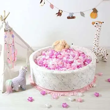 STARBOLO Star Ball Pit Balls - Non-Toxic 100-Pc Set