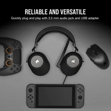 CORSAIR HS65 SURROUND Wired Gaming Headset - Dolby Atmos