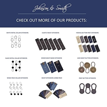 Adjustable Waistband Expanders Comfortable Pants Fit