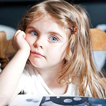 JANYUN 48 Pcs Small Mini Hair Claw Clips Hair Clamps for Women Girl's Hair (Black Brown)