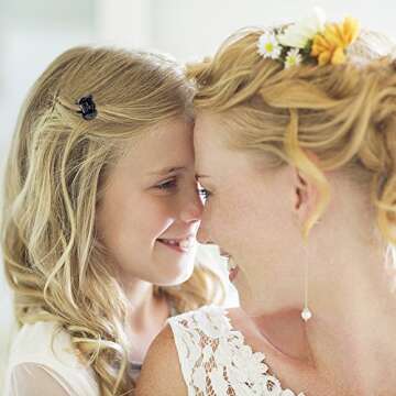 JANYUN 48 Pcs Small Mini Hair Claw Clips Hair Clamps for Women Girl's Hair (Black Brown)