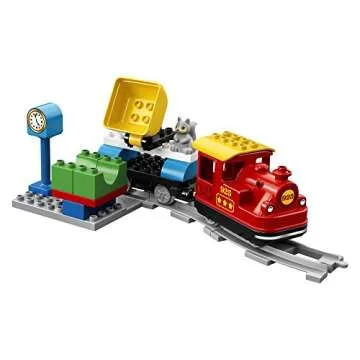 LEGO DUPLO Town Steam Train Set - Fun Learning Toy for Toddlers