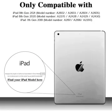 Durable LTROP Kids iPad Case with Stand and Handle