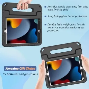 Durable LTROP Kids iPad Case with Stand and Handle