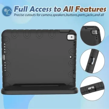 Durable LTROP Kids iPad Case with Stand and Handle