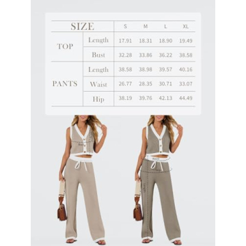 Trendy Women's Two Piece Lounge Set for Spring-Summer