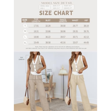 Trendy Women's Two Piece Lounge Set for Spring-Summer