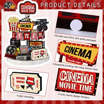 14-Piece Movie Theater Decor for Home Movie Nights