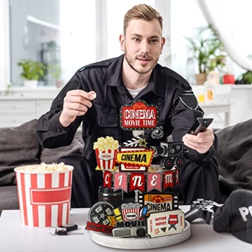 14-Piece Movie Theater Decor for Home Movie Nights
