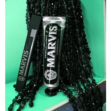 Marvis Amarelli Licorice Toothpaste - 3.86 oz of Luxury