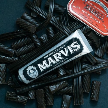 Marvis Amarelli Licorice Toothpaste - 3.86 oz of Luxury