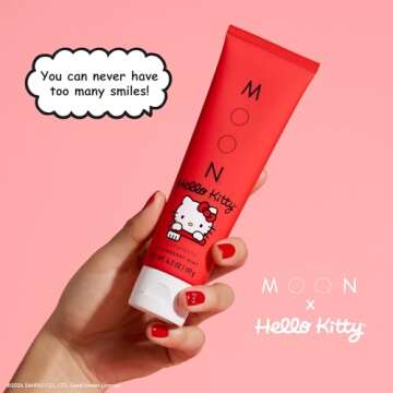 MOON x Hello Kitty Strawberry Mint Toothpaste for Everyone
