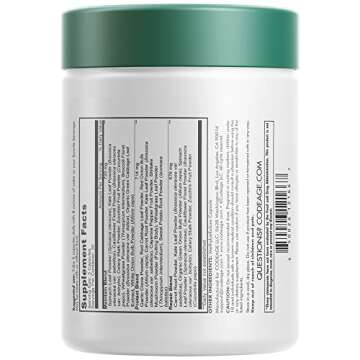 Codeage Instantfood Easy Veggies, Over 15 Vegetable Powders Equivalent All-in-One, Daily Vegan Blend, Whole Food Greens Vitamins Supplement Capsules, Phytonutrients Multivitamin, Non-GMO, 90 Capsules