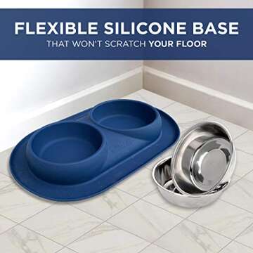 Bonza Spill-Proof Cat and Small Dog Bowls 12 oz