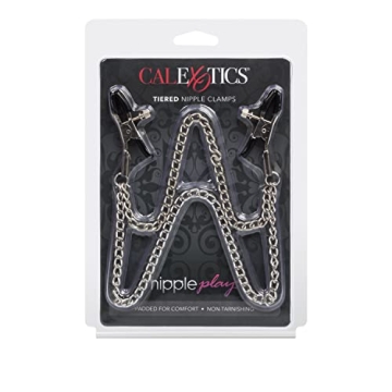CalExotics Nipple Play Adjustable Clamps for Sensual Intimacy