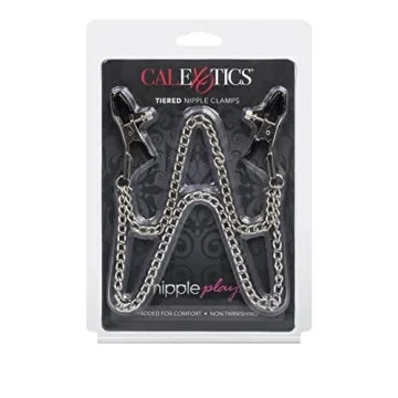 CalExotics Nipple Play Adjustable Clamps for Sensual Intimacy