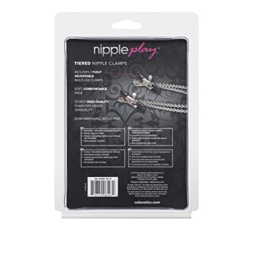 CalExotics Nipple Play Adjustable Clamps for Sensual Intimacy