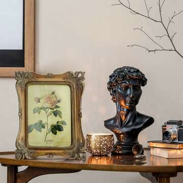 SIKOO Vintage 4x6 Picture Frame for Home Decor