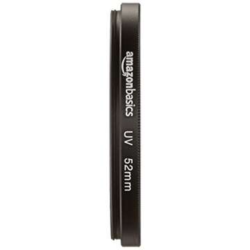 Amazon Basics UV Protection Camera Lens Filter - 52mm