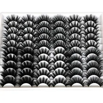 30 Pairs 20MM Fluffy Volume Lashes for Glam Looks