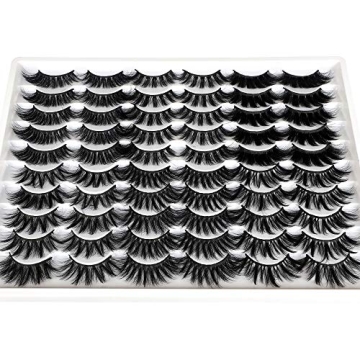 30 Pairs 20MM Fluffy Volume Lashes for Stunning Looks