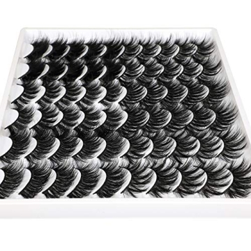 30 Pairs 20MM Fluffy Volume Lashes for Stunning Looks