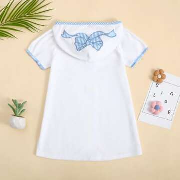 woshilaocai Toddler Baby Swim Cover Up Boy Girl Terry Cloth Hooded Zip-up Cover Ups for Swimwear Sum...
