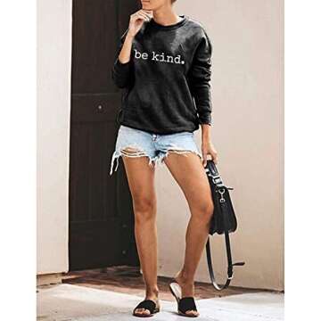 BLANCHES Mama Sweatshirt Women Mama Mommy Mom Bruh Funny Mom Life Sweatshirts Pullover Tops Casual Loose Long Sleeve Shirt Dark Grey