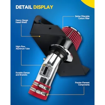 PHILTOP Cold Air Intake Kit for Honda Civic 2001-2005