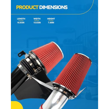 PHILTOP Cold Air Intake Kit for Honda Civic 2001-2005