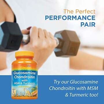Thompson Hydrolyzed Gelatin 2000mg | Bovine-Sourced Protein & Collagen for Healthy Cells & Nails Support | Enhanced Absorption | 60 Tablets