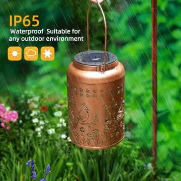 Cardinal Solar Lanterns for Outdoor Garden Decor Gifts