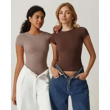 Stylish QINSEN Summer Crop Tops for Women - Comfortable Fit