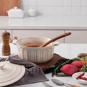 FE Casserole Dish Ceramic Rome Pillar Bakeware 1.7 Quart