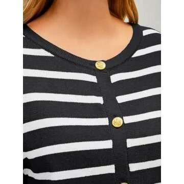 Buy EFAN Women's Cropped Cardigan Sweater for Fashionable Comfort