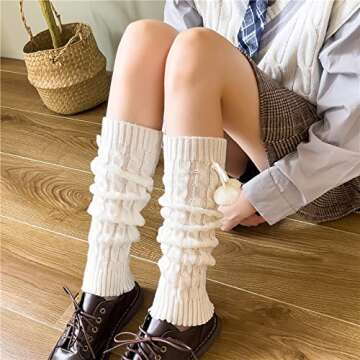 Stylish and Cozy Leg Warmers for Women and Girls