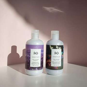 R+Co Sunset Blvd Blonde Conditioner | Daily Brightening + Combats Brassiness + Hydrating | Vegan + Cruelty-Free | 8.5 Oz