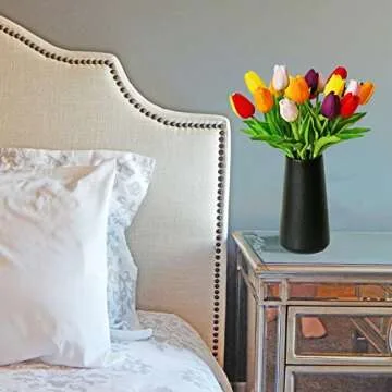 Mandy's 20pcs Multicolor Artificial Tulip Silk Flowers