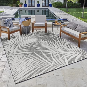 Gertmenian 5x7 Indoor Outdoor Rug - Stylish & Washable