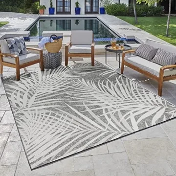 Gertmenian 5x7 Indoor Outdoor Rug - Stylish & Washable