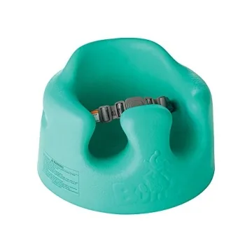 Bumbo Baby Floor Seat, Portable Infant Sit Up Activity and Eating Chair, Aqua