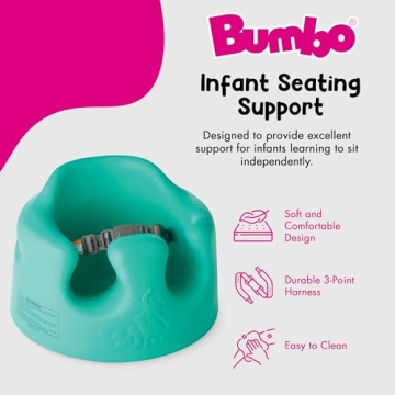 Bumbo Baby Floor Seat for Infants, Portable Dining Chair