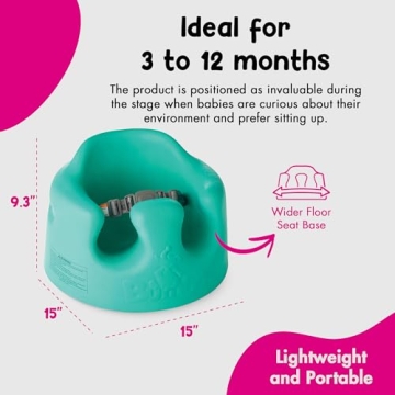 Bumbo Baby Floor Seat for Infants, Portable Dining Chair